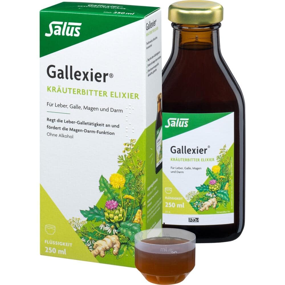 Gallexier Kräuterbitter Elixier Salus Fl 250 ml 250 ml Flüssigkeit zum Einnehmen