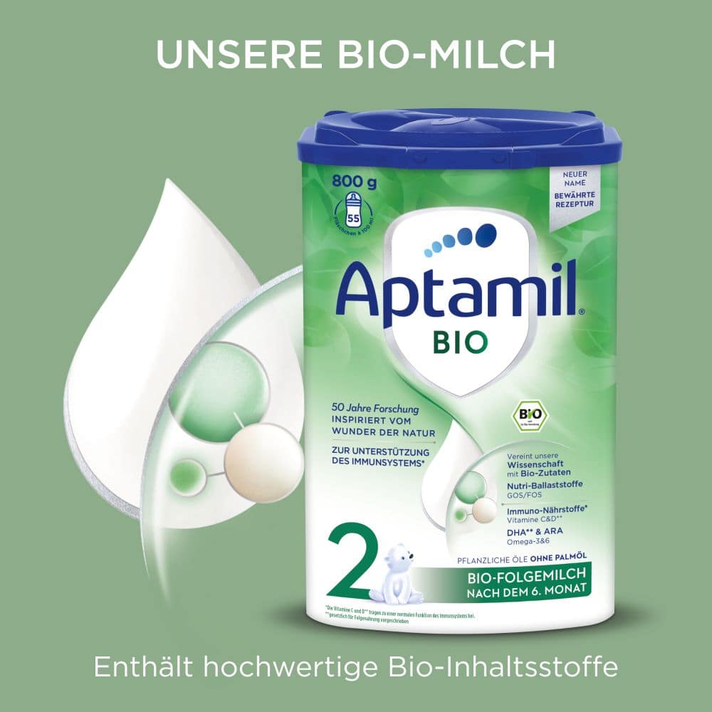Aptamil BIO Folgenahrung 800 g Pulver