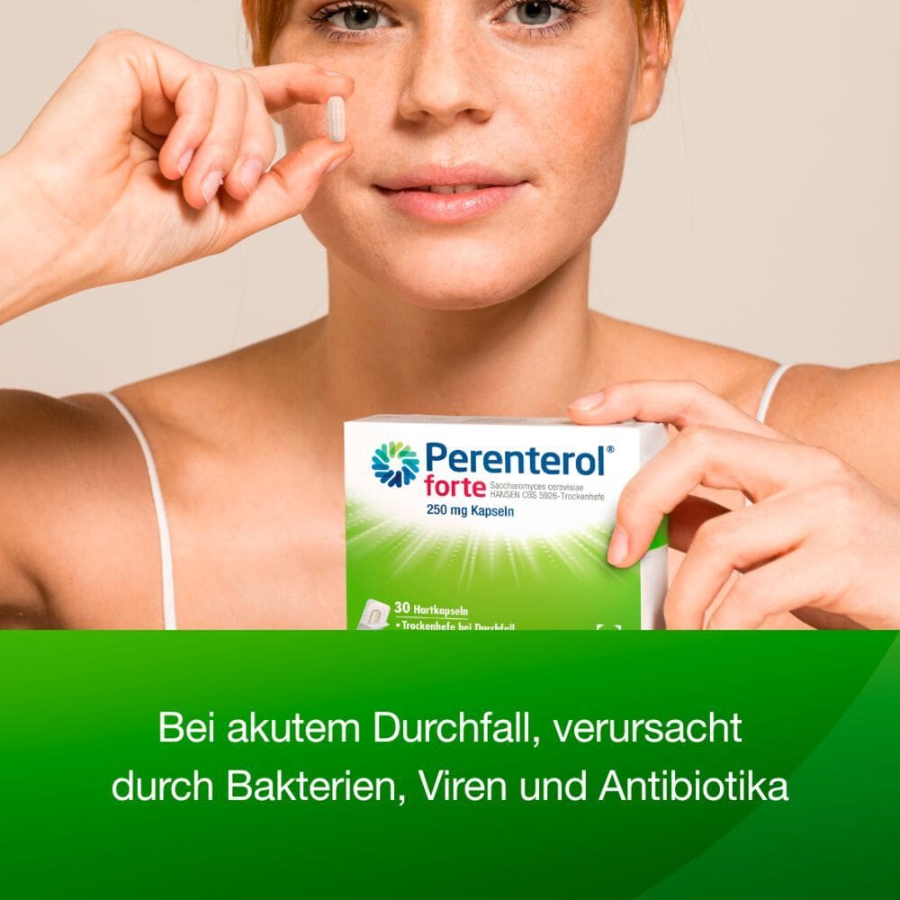 Perenterol forte bei akutem Durchfall  30 St Hartkapseln