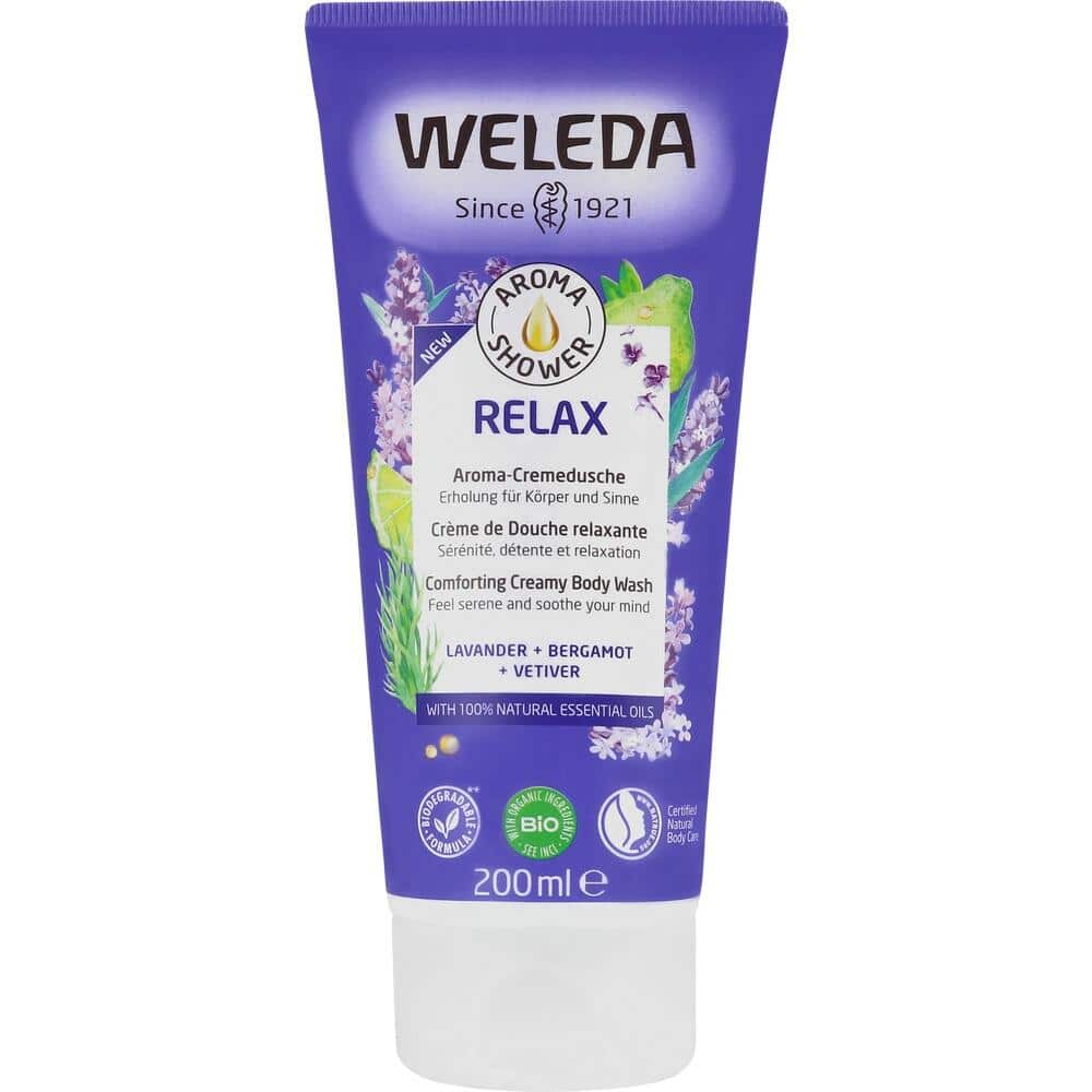Weleda Relax Aroma Cremedusche 200 ml Duschgel