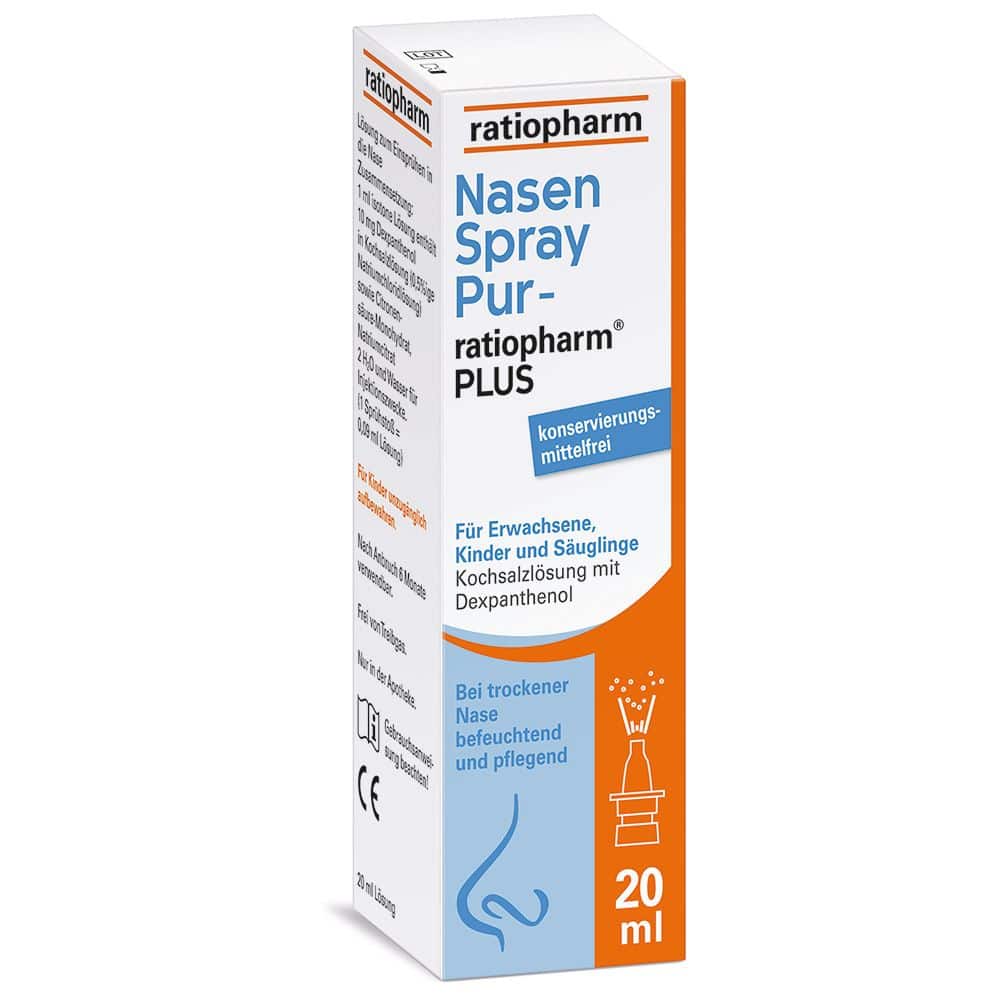 NasenSpray PUR-ratiopharm PLUS 20 ml Nasendosierspray