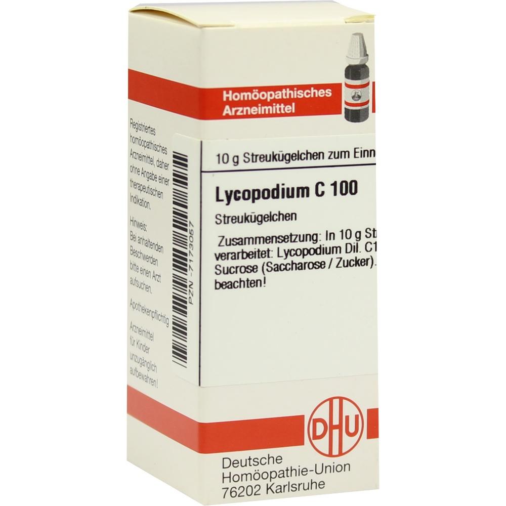 LYCOPODIUM C 100 Globuli 10 g Globuli