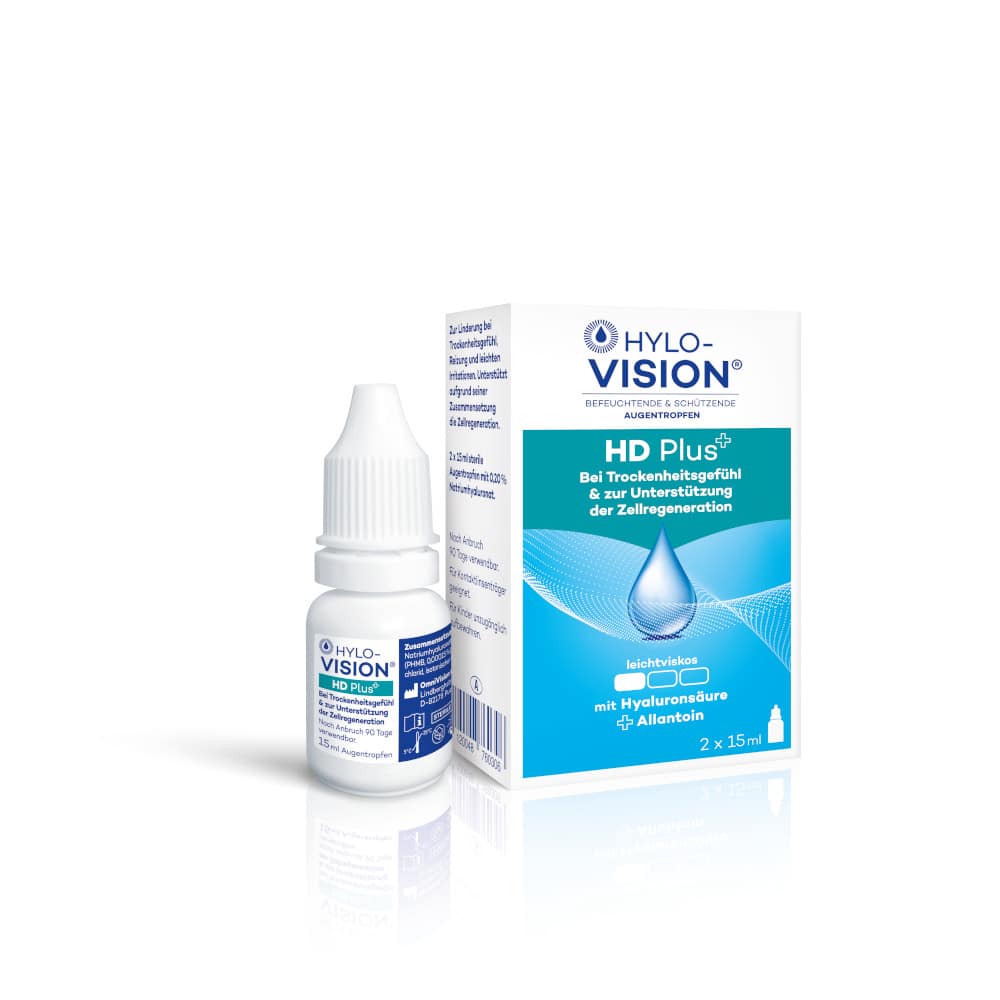 HYLO-VISION HD Plus 2X15 ml Augentropfen
