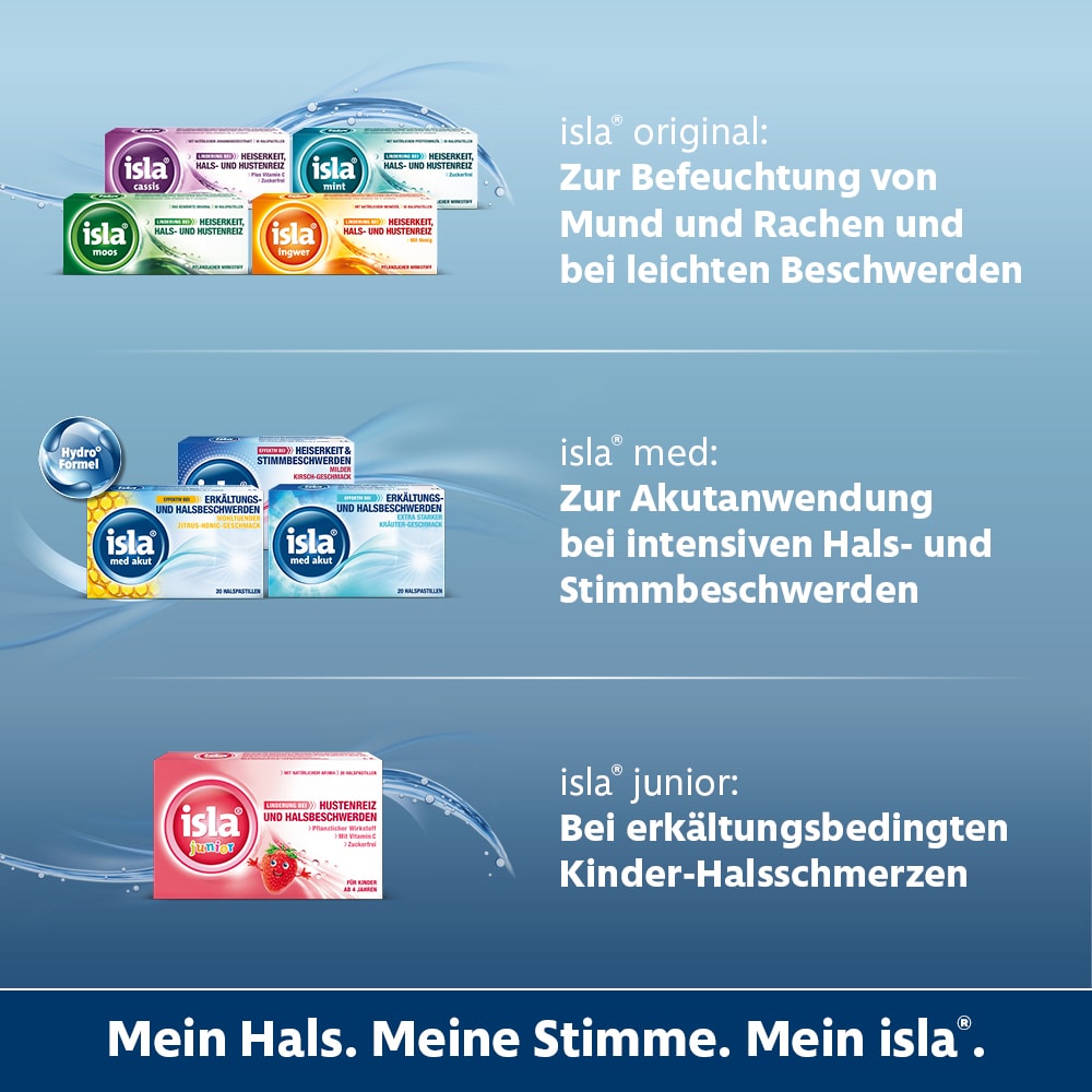 isla med akut Zitrus-Honig 20 St Pastillen