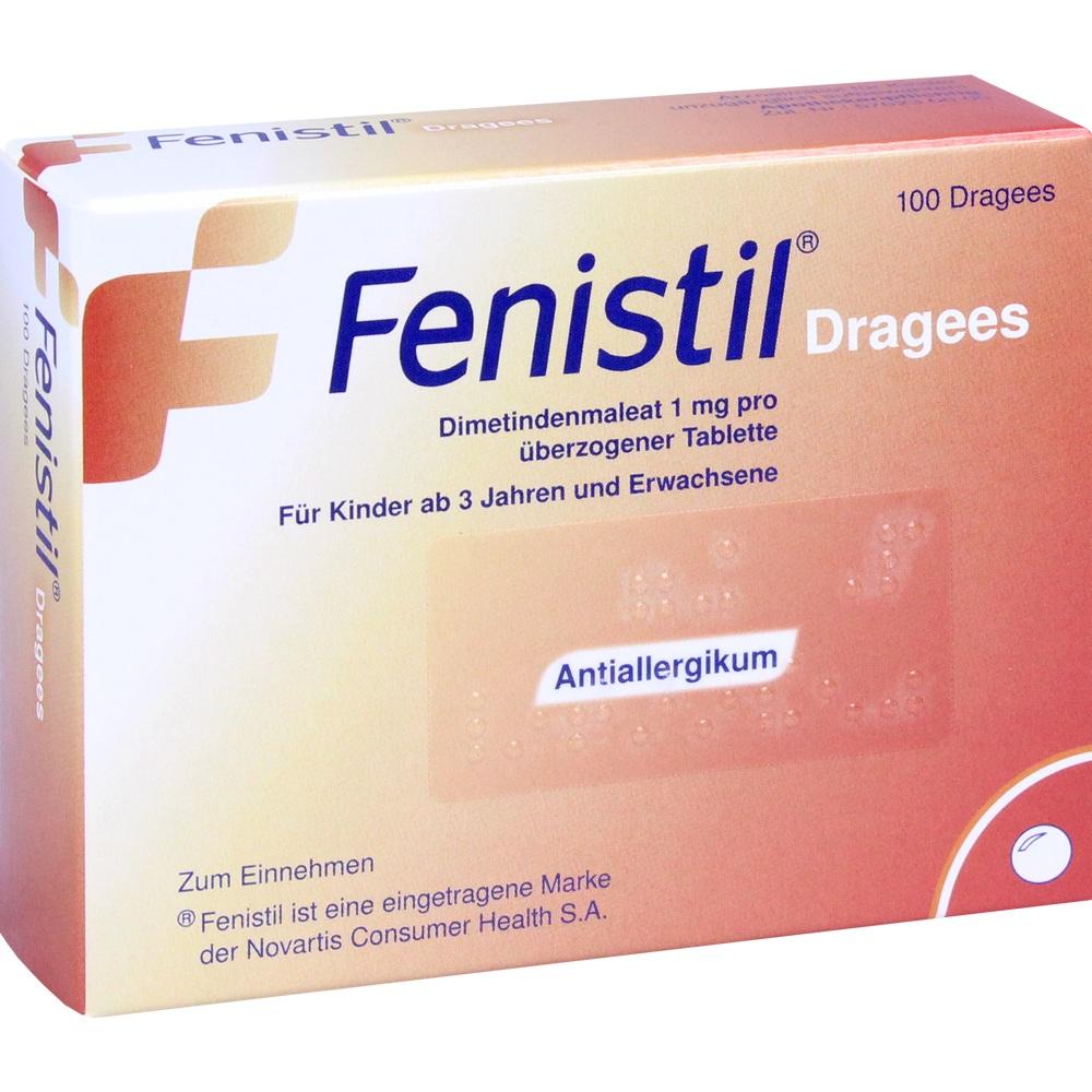 Fenistil Dragees 100 St Überzogene Tabletten