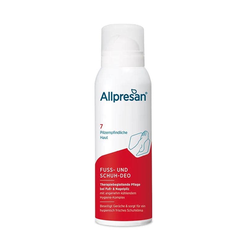Allpresan fuß spezial Nr. 7 FUSS- UND SCHUH-DEO mit beruhigendem Duft 125 ml Spray