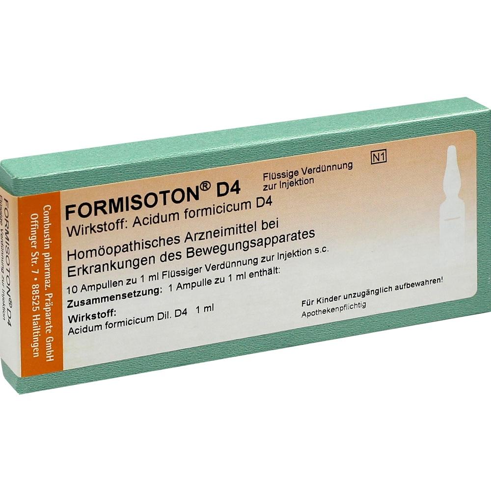 FORMISOTON D 4 Ampullen 10X1 ml Ampullen