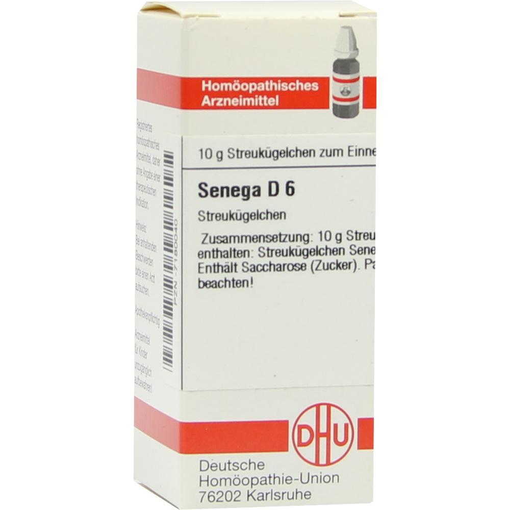 SENEGA D 6 Globuli 10 g Globuli