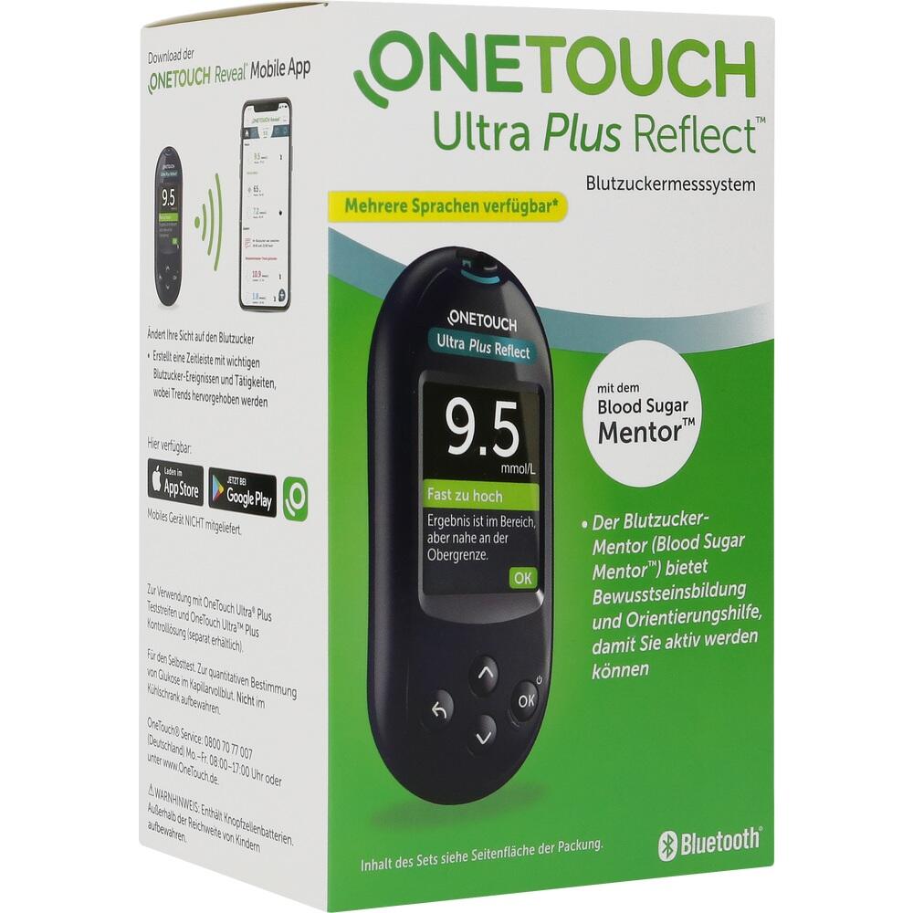 ONETOUCH Ultra Plus Reflect Blutzuckermessgerät mmol/L 1 St