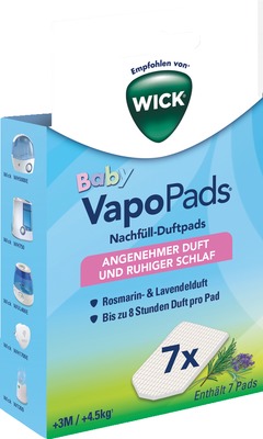WICK VapoPads 7 Rosmarin Lavendel Pads  1 Packung