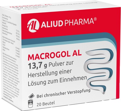 Macrogol AL 13,7 g Pulver bei Verstopfung