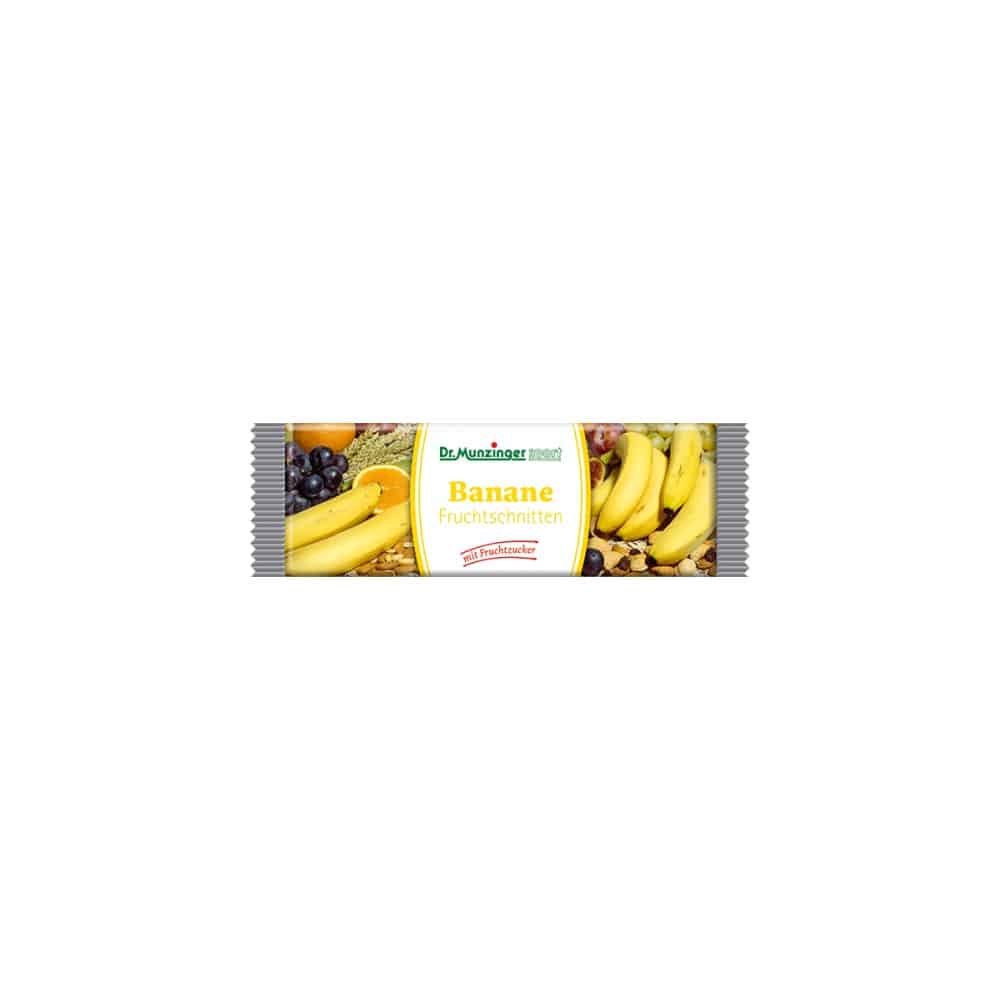 DR. MUNZINGER Fruchtschnitte Banane 50 g
