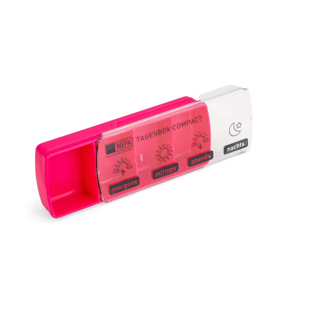 WEPA Tagesbox Compact farbig sortiert 1 St