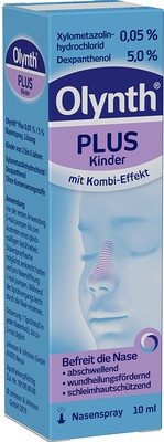 Olynth Plus 0,05%/5,0% Nasenspray für Kinder von 2-6 Jahren mit Schnupfen