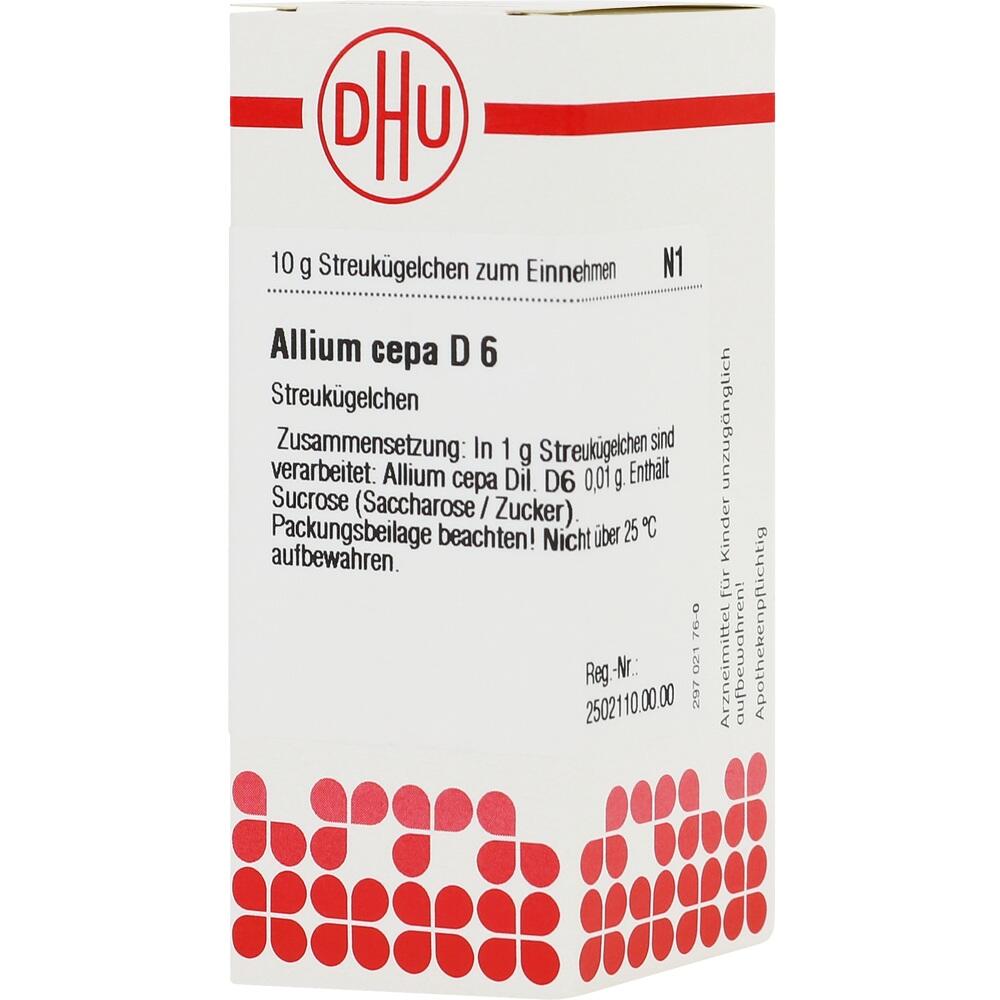ALLIUM CEPA D 6 Globuli 10 g Globuli