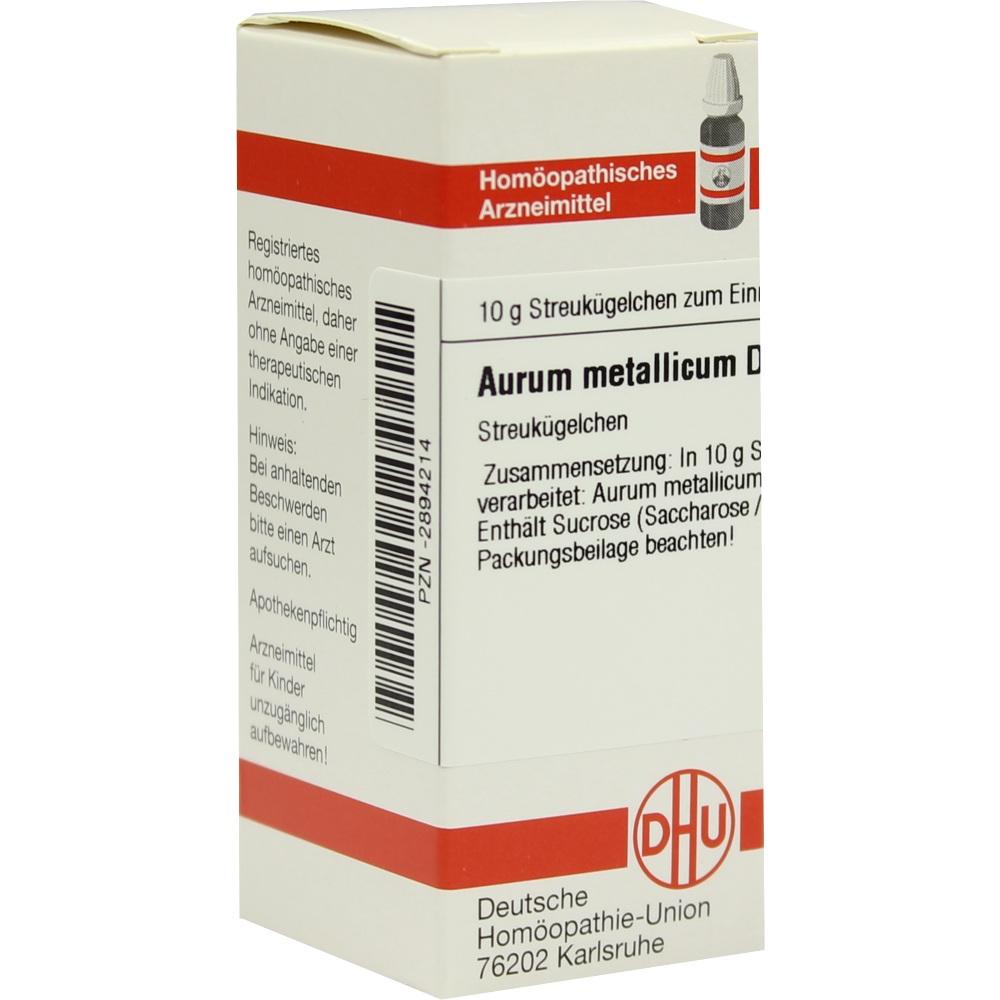 AURUM METALLICUM D 12 Globuli 10 g Globuli
