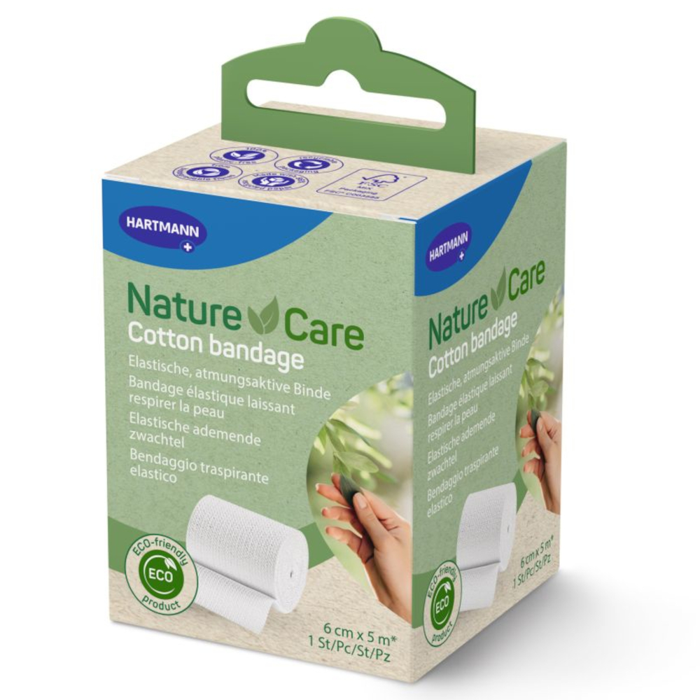 HARTMANN Nature Care Cotton bandage 1 St Binden
