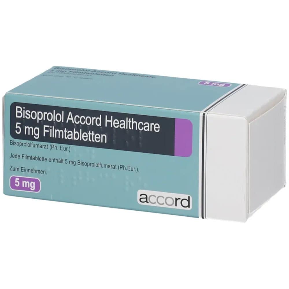 Bisoprolol Accord Healthcare 5 mg  100 St Filmtabletten