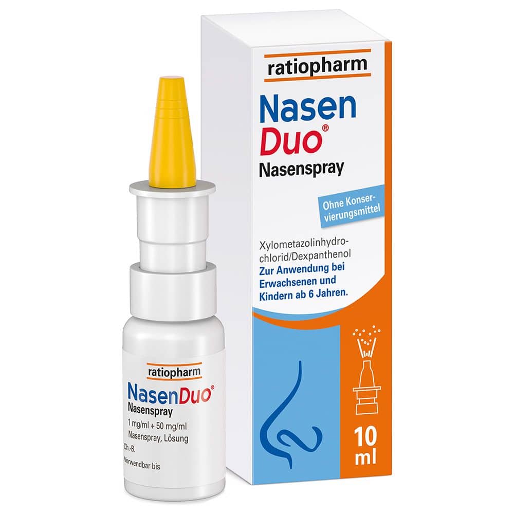 NasenDuo Nasenspray ratiopharm 10 ml Nasenspray