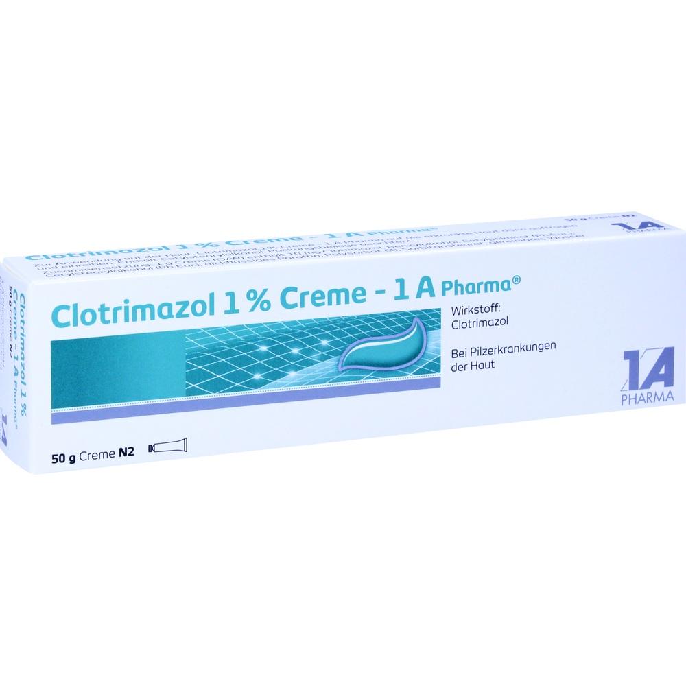 Clotrimazol 1% Creme-1A Pharma 50 g Creme