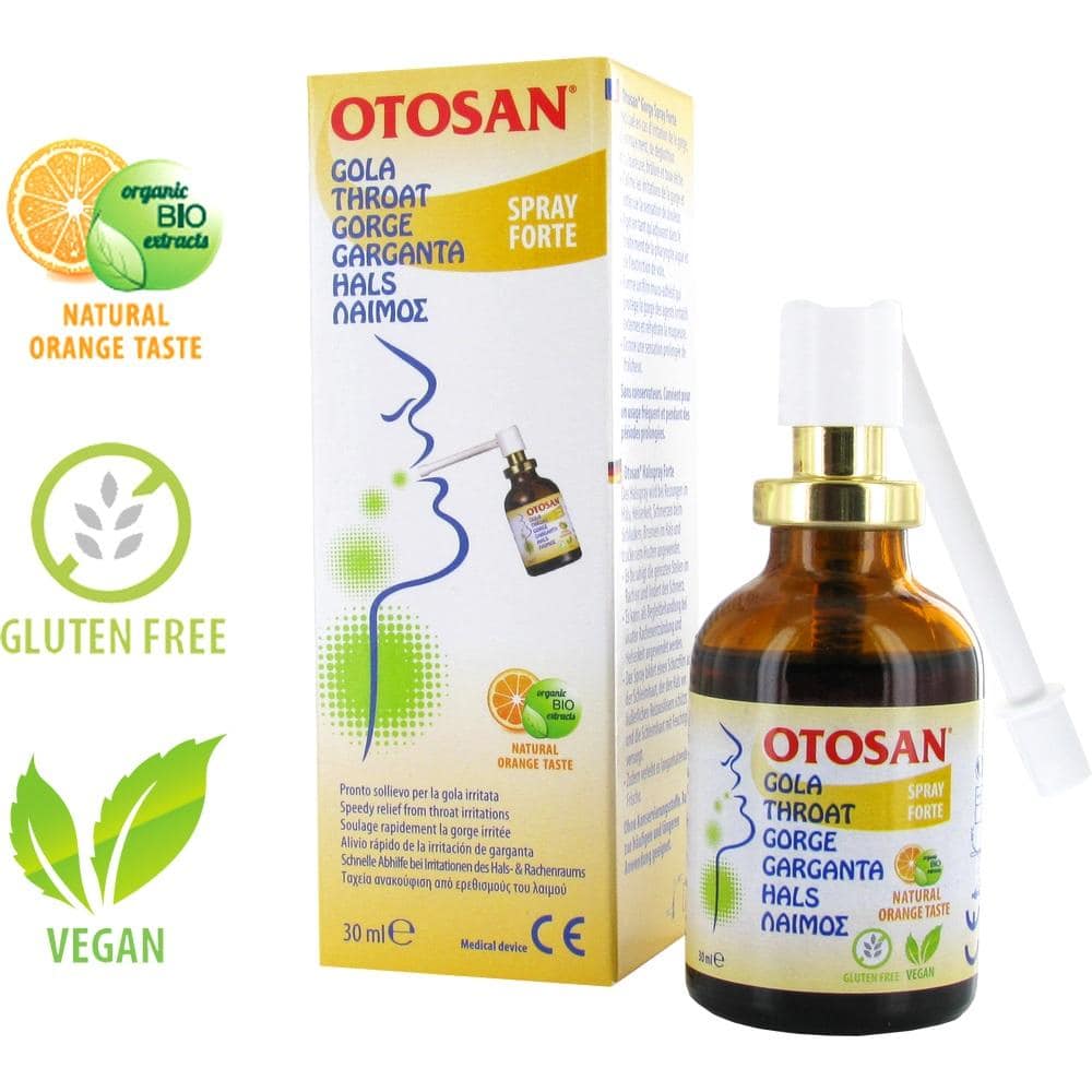 OTOSAN Hals- und Rachenspray Forte 30 ml Spray