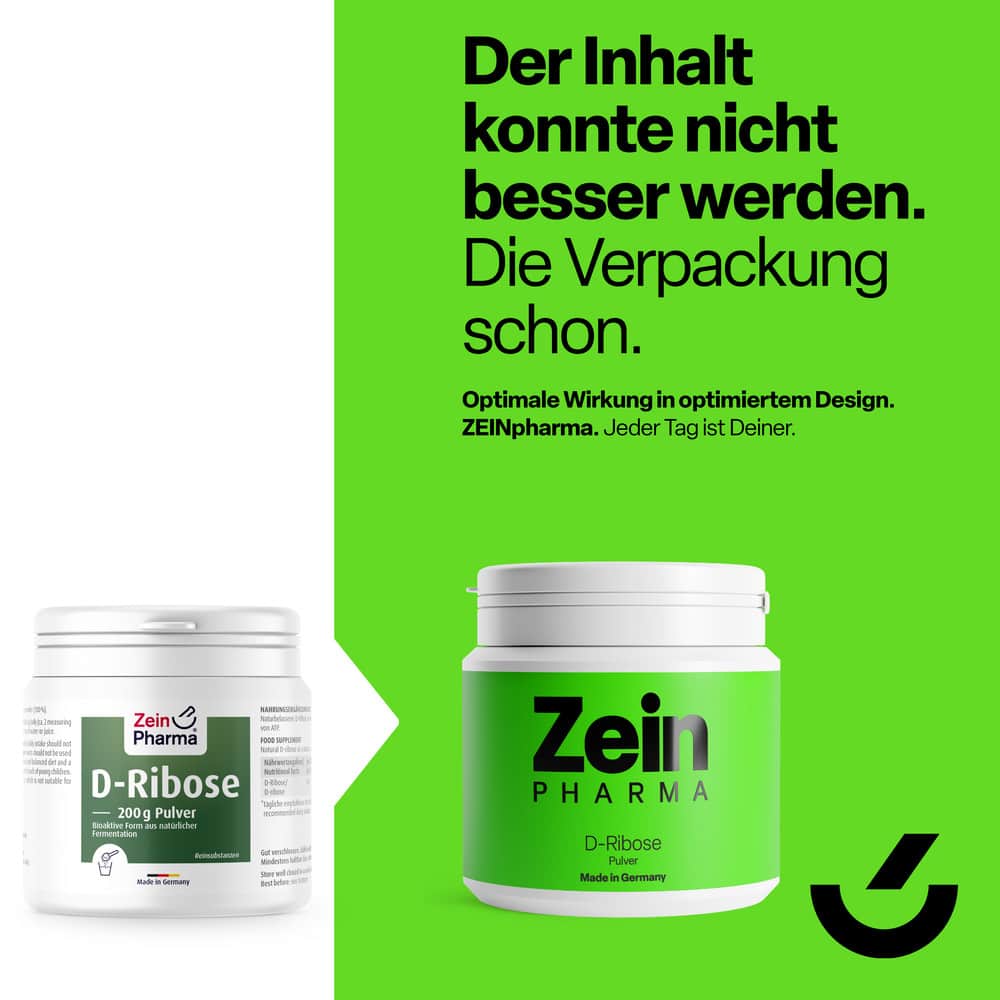 Zein Pharma D RIBOSE Pulver aus Fermentation 200 g Pulver