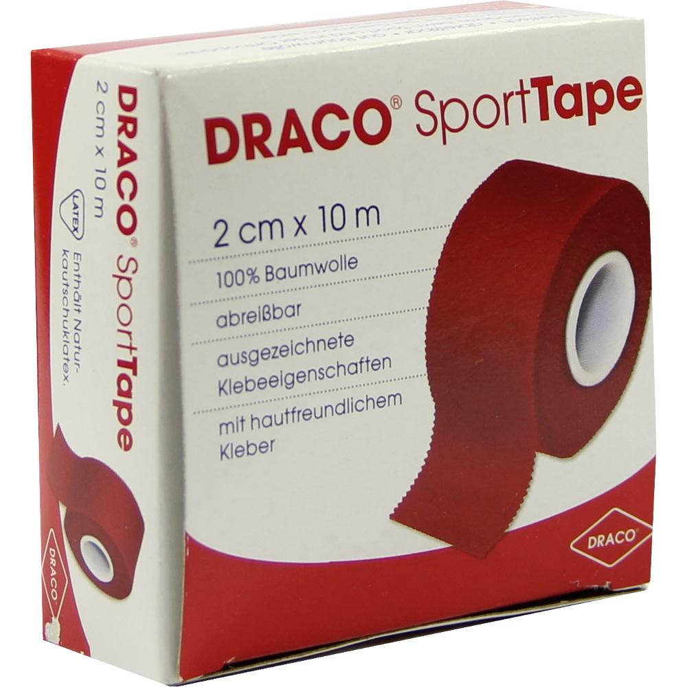 DRACOTAPEVERBAND 2 cmx10 m rot 1 St Verband