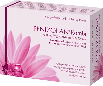 FENIZOLAN Kombi 600 mg Vaginalovulum+2% Creme 1 Packung Kombipackung