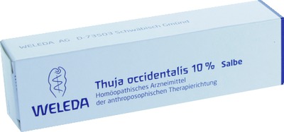 WELEDA THUJA OCCIDENTALIS 10% Salbe 25 g Salbe