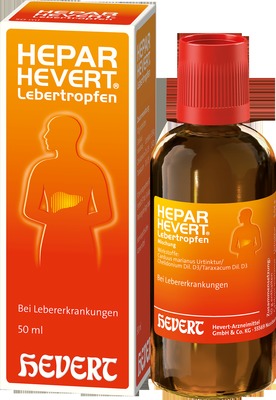 HEPAR HEVERT Lebertropfen 50 ml Tropfen