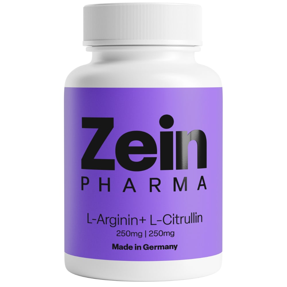 Zein Pharma L-Arginin + L-Citrullin 500 mg 90 St Kapseln
