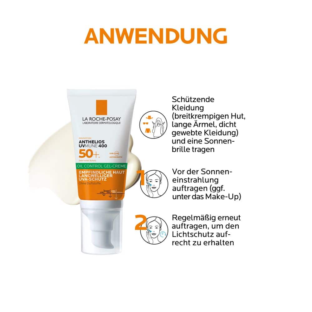 LA ROCHE-POSAY ANTHELIOS UVMUNE 400 OIL CONTROL LSF 50+ GE-CREMEL 50 ml Gel