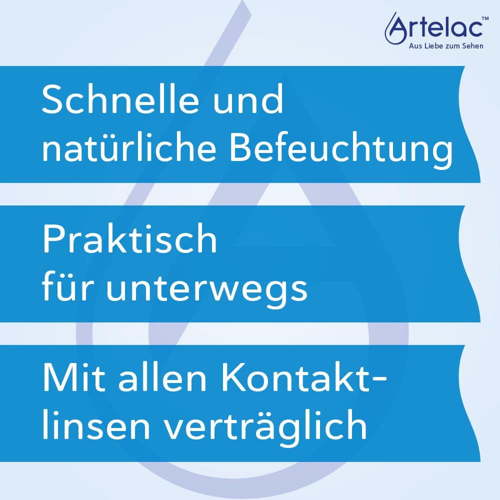 Artelac Splash EDO Augentropfen für trockene Augen 60X0.5 ml Augentropfen