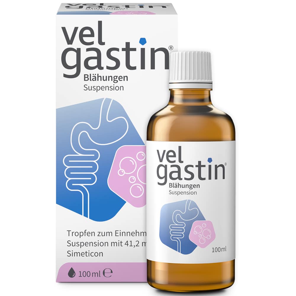 velgastin Blähungen Suspension 100 ml Suspension zum Einnehmen