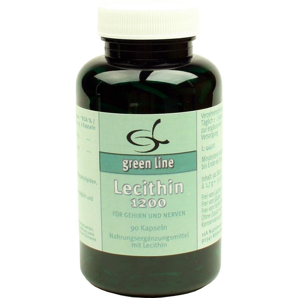 LECITHIN 1200 Kapseln 90 St Kapseln