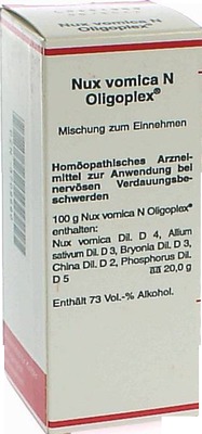 NUX VOMICA N Oligoplex Lösung 50 ml Liquidum
