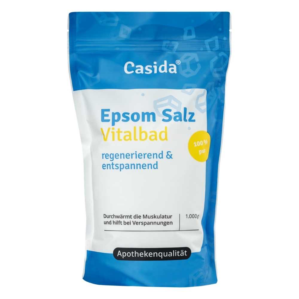 Casida EPSOM Salz Vitalbad 1 kg Salz