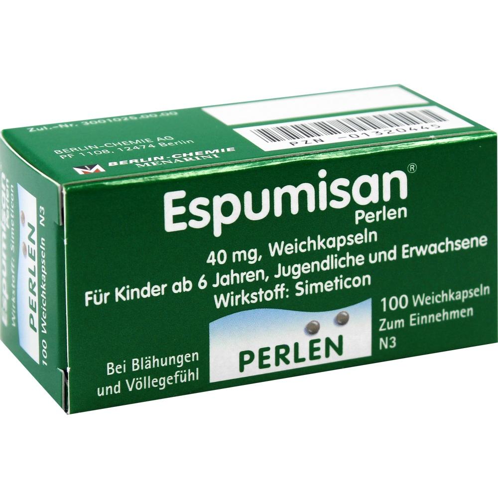Espumisan Perlen 40mg 100 St Weichkapseln