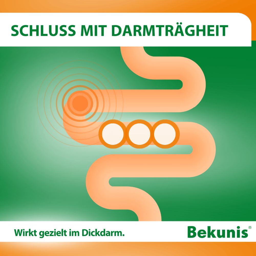 Bekunis Abführ-Dragees Bisacodyl 5mg 100 St Tabletten magensaftresistent