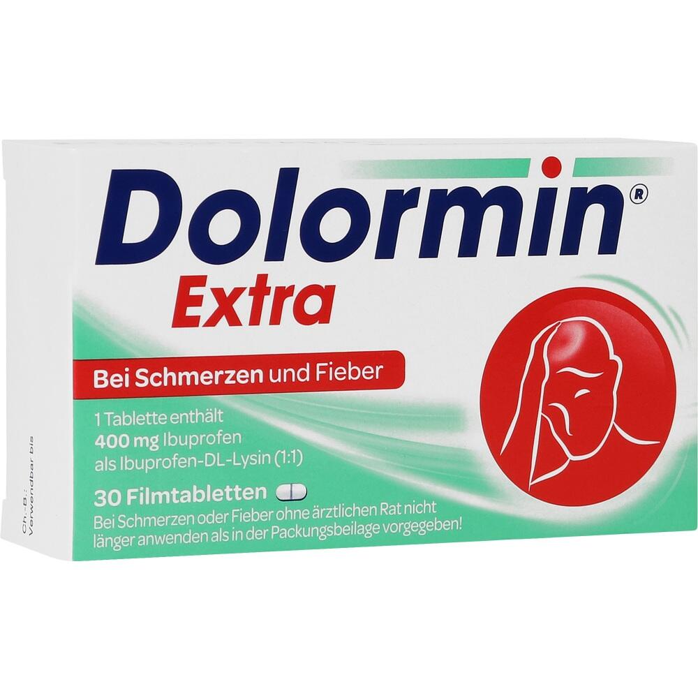 Dolormin Extra Ibu-Lysin Tabletten bei Schmerzen und Fieber