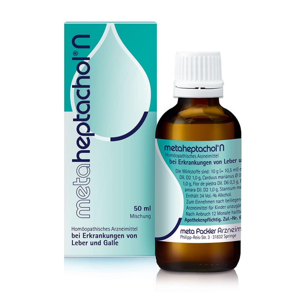 METAHEPTACHOL N Tropfen zum Einnehmen 50 ml Mischung