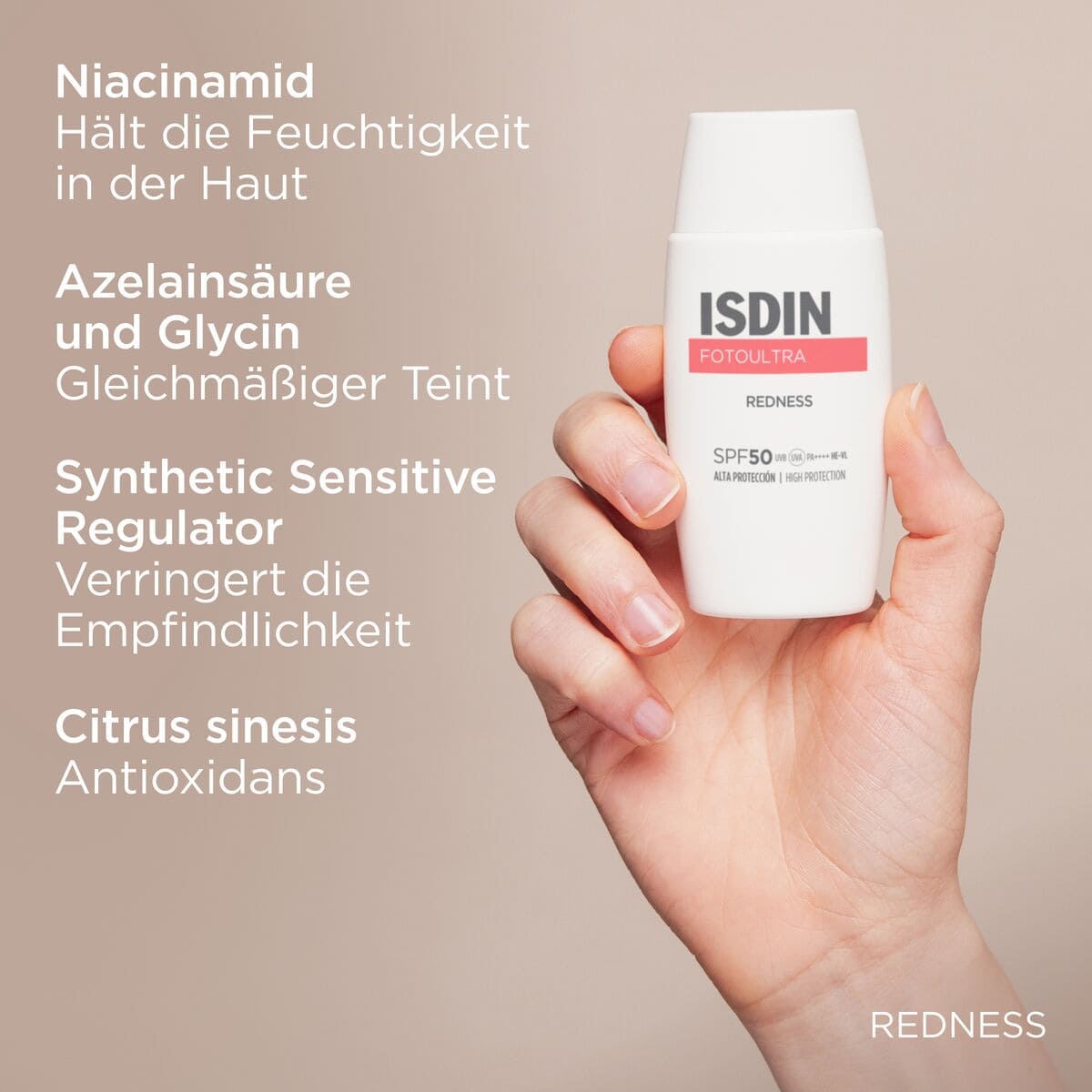 ISDIN FOTOULTRA Redness LSF 50 50 ml Creme