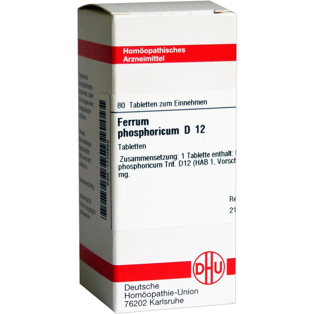 FERRUM PHOSPHORICUM D 12 80 St Tabletten