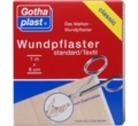 GOTHAPLAST Wundpfl.stand.8 cmx1 m 1 St Pflaster