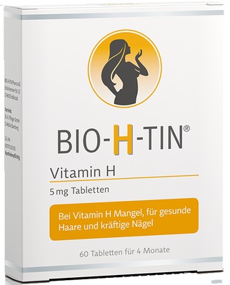 BIO-H-TIN Vitamin H 5 mg für 4 Monate  60 St Tabletten