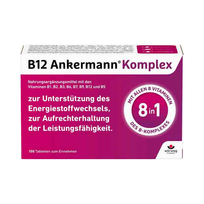 B12 Ankermann Komplex 60 St Überzogene Tabletten