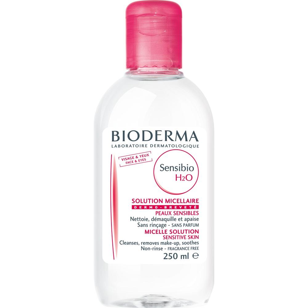 BIODERMA Sensibio H2O - Sanft reinigendes Mizellenwasser bei empfindlicher Haut 250 ml 250 ml Lösung