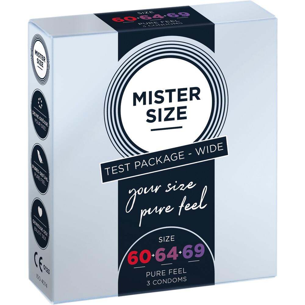 MISTER SIZE Probierpackung 60-64-69 3 St Kondome