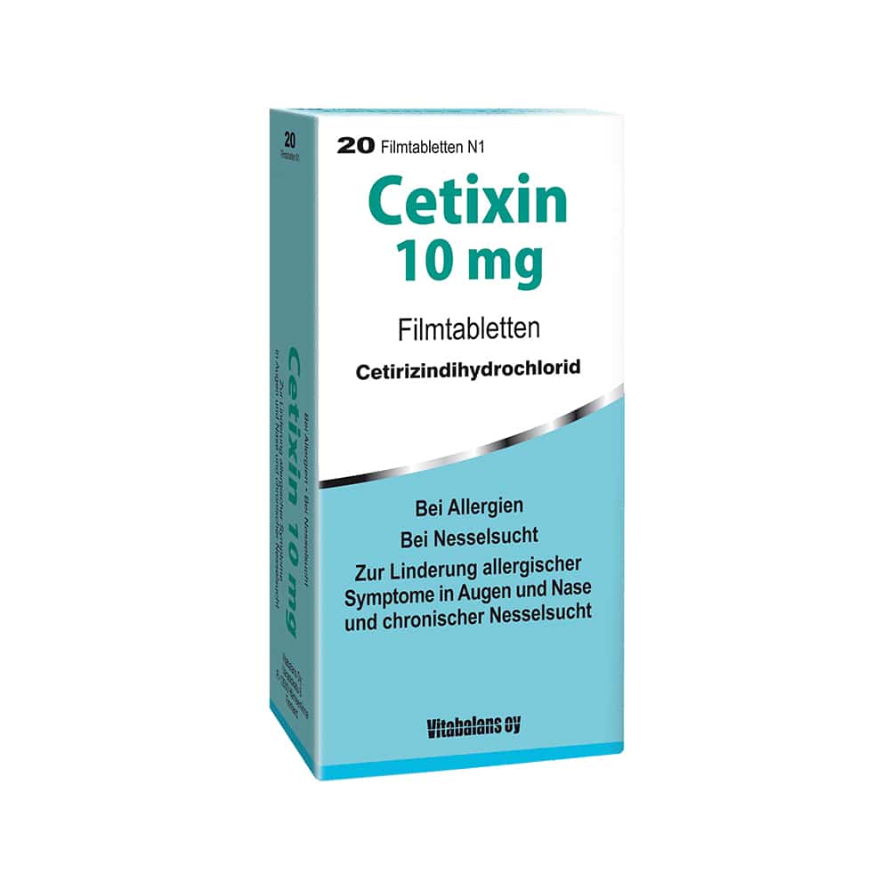 Cetixin 10mg 20 St Filmtabletten