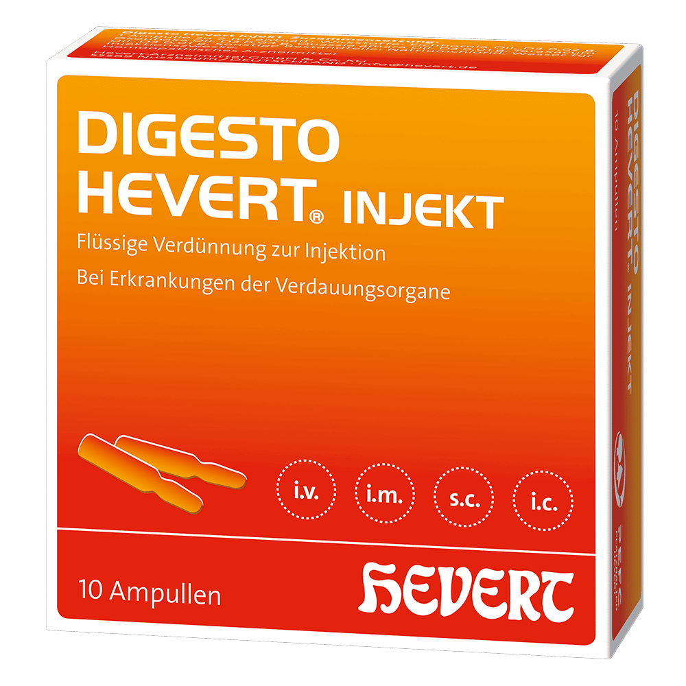 DIGESTO HEVERT INJEKT 10X2 ml Ampullen